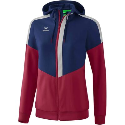 ERIMA Damen Squad Kapuzen-Trainingsjacke - Track Jacket ERIMA Damen Squad Kapuzen-Trainingsjacke - Track Jacket