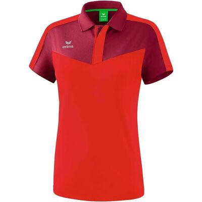 ERIMA Squad Poloshirt voor Dames - Lichtgewicht, Ademend, Getailleerd ERIMA Squad Poloshirt voor Dames - Lichtgewicht, Ademend, Getailleerd
