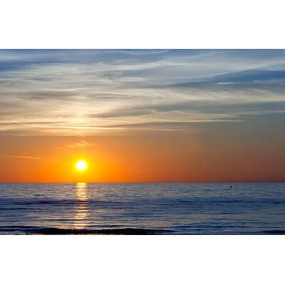 PAPERMOON Sonnenuntergang an der Ostsee Fototapete - Vliestapete PAPERMOON Sonnenuntergang an der Ostsee Fototapete - Vliestapete
