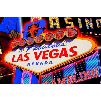 PAPERMOON Las Vegas Wandbild - Tapete 3,5x2,6m - 7 Bahnen PAPERMOON Las Vegas Wandbild - Tapete 3,5x2,6m - 7 Bahnen