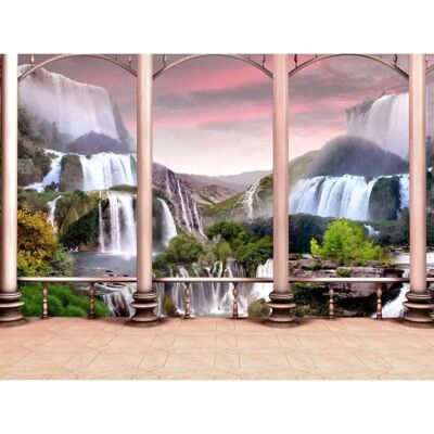 PAPERMOON Wasserfall Design Tapete - Vlies - 7 Bahnen PAPERMOON Wasserfall Design Tapete - Vlies - 7 Bahnen
