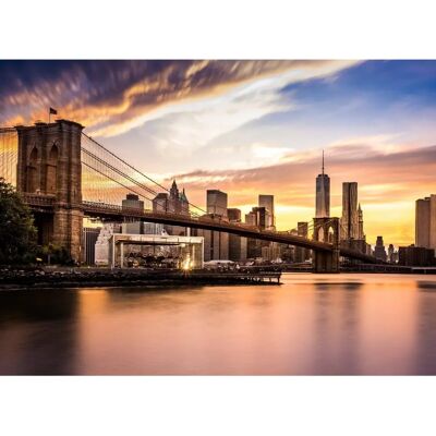 PAPERMOON Brooklyn Sunset Wandbild - Tapete PAPERMOON Brooklyn Sunset Wandbild - Tapete