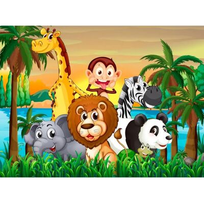 PAPERMOON Jungle Animals Tapete - Tapeten PAPERMOON Jungle Animals Tapete - Tapeten