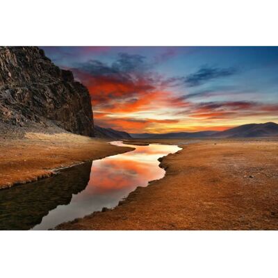 PAPERMOON Mongolian Daybreak - Wandtapete PAPERMOON Mongolian Daybreak - Wandtapete