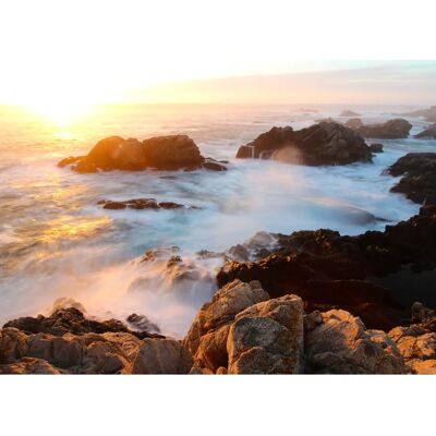 PAPERMOON Sonnenuntergang Big Sur Tapete - Vlies 4x2,6m PAPERMOON Sonnenuntergang Big Sur Tapete - Vlies 4x2,6m