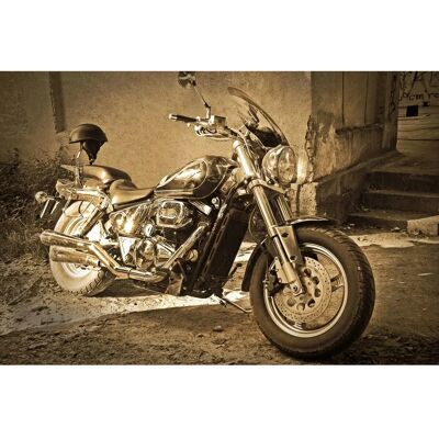 PAPERMOON Vintage Motorrad Fototapete - Wandtapete PAPERMOON Vintage Motorrad Fototapete - Wandtapete