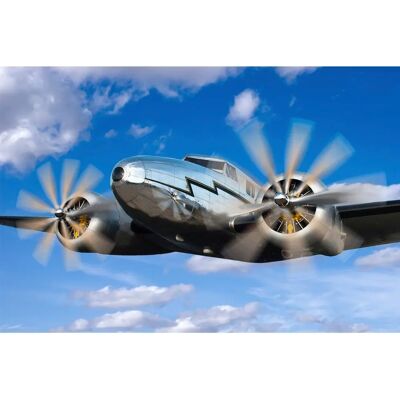 PAPERMOON Vintage Flugzeug Tapete - 4x2,6m - Bunt PAPERMOON Vintage Flugzeug Tapete - 4x2,6m - Bunt