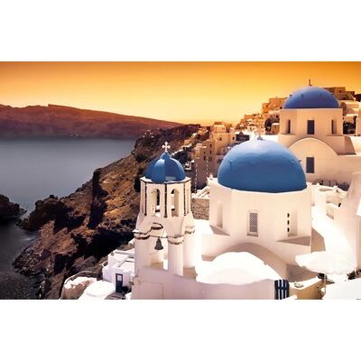 PAPERMOON Santorini Sunset Fototapete - Tapeten PAPERMOON Santorini Sunset Fototapete - Tapeten