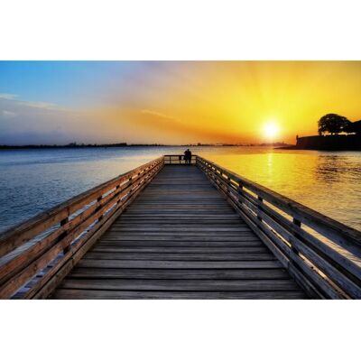 PAPERMOON Romantic Jetty San Juan - Wandtapete PAPERMOON Romantic Jetty San Juan - Wandtapete