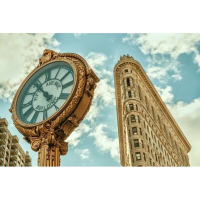 PAPERMOON Flatiron New York Wandbild - Bunt, 5x2,8m, 10 Bahnen PAPERMOON Flatiron New York Wandbild - Bunt, 5x2,8m, 10 Bahnen