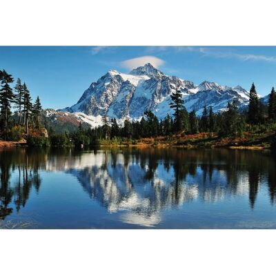 PAPERMOON Berg Shuksan Landschaftstapete - 5m x 2.8m PAPERMOON Berg Shuksan Landschaftstapete - 5m x 2.8m