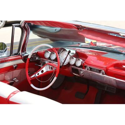 PAPERMOON Cabrio Autoinnenraum Wandteppich - Bunt, 5m x 2,8m PAPERMOON Cabrio Autoinnenraum Wandteppich - Bunt, 5m x 2,8m