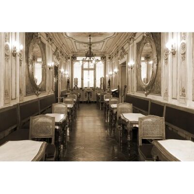 PAPERMOON Vintage Café Wandtapete - 5m x 2,8m - Bunt PAPERMOON Vintage Café Wandtapete - 5m x 2,8m - Bunt