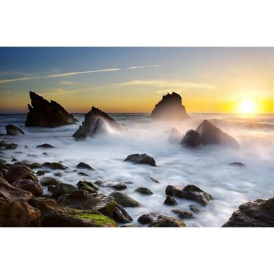 PAPERMOON Adraga Beach Portugal Wandbild - Landschaft Dekoration PAPERMOON Adraga Beach Portugal Wandbild - Landschaft Dekoration