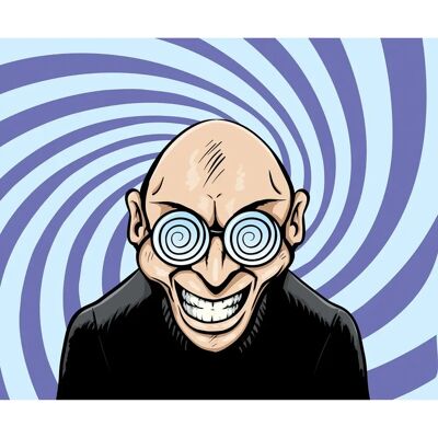PAPERMOON Hypno Googles Man Tapete - Digitaldruck, 3,5x2,6m PAPERMOON Hypno Googles Man Tapete - Digitaldruck, 3,5x2,6m