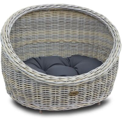 HABAU - Tiersofa - 53 x 40 x 36 cm - grau-beige - Sofa HABAU - Tiersofa - 53 x 40 x 36 cm - grau-beige - Sofa
