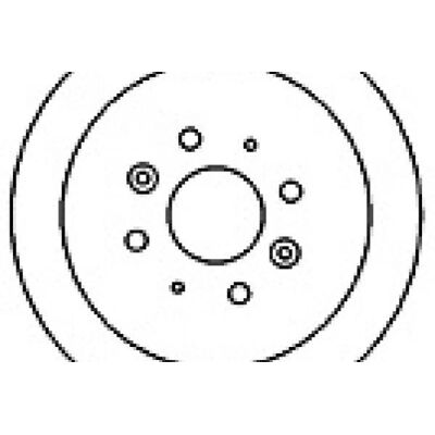 MAPCO 270 10 4 Disc de frână spate - Disc de frână MAPCO 270 10 4 Disc de frână spate - Disc de frână