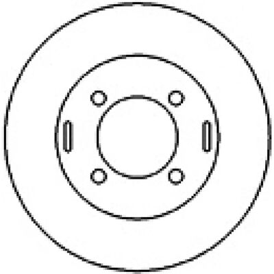 Disco freno MAPCO 25600 - Ventilato - Asse anteriore 240mm Disco freno MAPCO 25600 - Ventilato - Asse anteriore 240mm