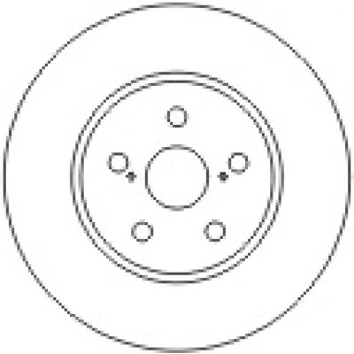 MAPCO 45566 Disco freno ventilato - Anteriore MAPCO 45566 Disco freno ventilato - Anteriore