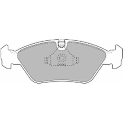 MAPCO 6186 Set Pastiglie Freno Anteriore per BMW - Freno a Disco MAPCO 6186 Set Pastiglie Freno Anteriore per BMW - Freno a Disco