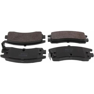 Set pastiglie freno posteriori Mapco - Sistema frenante, 13,6 mm di spessore, 107,8 mm di larghezza, 41,1 mm di altezza Set pastiglie freno posteriori Mapco - Sistema frenante, 13,6 mm di spessore, 107,8 mm di larghezza, 41,1 mm di altezza