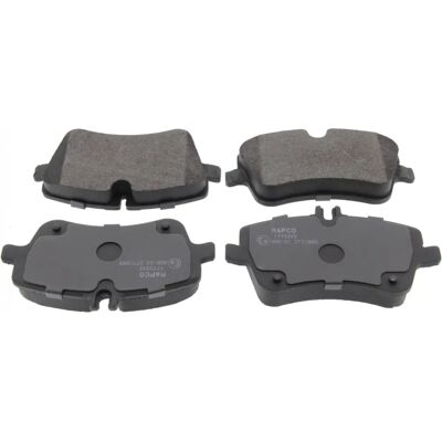 Set di Pastiglie Freno Anteriori Mercedes Classe C - Indicatore di usura, piastra anti-bruit Set di Pastiglie Freno Anteriori Mercedes Classe C - Indicatore di usura, piastra anti-bruit