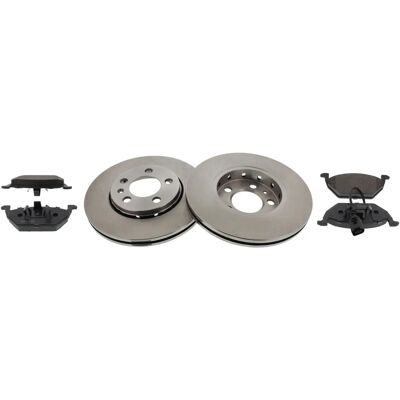 Zestaw tarcz hamulcowych 256mm wentylowanych dla Audi A1 A2 A3 Seat Ibiza Skoda VW Zestaw tarcz hamulcowych 256mm wentylowanych dla Audi A1 A2 A3 Seat Ibiza Skoda VW