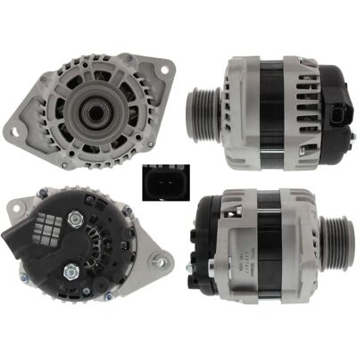 Alternatore MAPCO 113805 - 14V 100A per Opel Astra, Meriva B Alternatore MAPCO 113805 - 14V 100A per Opel Astra, Meriva B