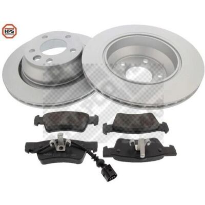 MAPCO bremsesæt - Ventilerede skiver - 314mm - 22mm - Bag MAPCO bremsesæt - Ventilerede skiver - 314mm - 22mm - Bag