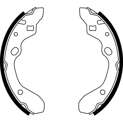MAPCO 8512 Set Pastiglie Freno - Posteriore Mazda 323 MX-3 Familia 4 5 MAPCO 8512 Set Pastiglie Freno - Posteriore Mazda 323 MX-3 Familia 4 5