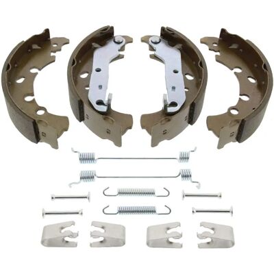 MAPCO 8760/1 Ganascia freno posteriore - Ganascia freno per Ford Fiesta 5, Fusion Break MAPCO 8760/1 Ganascia freno posteriore - Ganascia freno per Ford Fiesta 5, Fusion Break