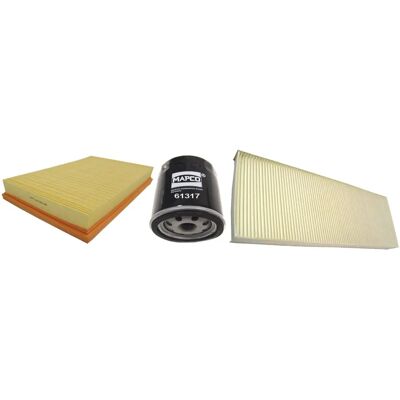 MAPCO Vectra B Kit di Filtri - Tre pezzi per Opel MAPCO Vectra B Kit di Filtri - Tre pezzi per Opel