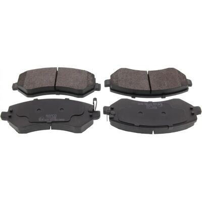 MAPCO 6830 Set di pastiglie freno anteriori - Indicatore di usura, piastra anti-quiet MAPCO 6830 Set di pastiglie freno anteriori - Indicatore di usura, piastra anti-quiet