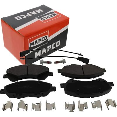 Set Pastiglie Freno Anteriori Mapco 6855 per Ford Transit Set Pastiglie Freno Anteriori Mapco 6855 per Ford Transit