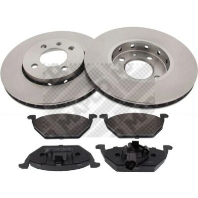 MAPCO 47838/1 Ventilerade broms- och skivpaket - Fram MAPCO 47838/1 Ventilerade broms- och skivpaket - Fram