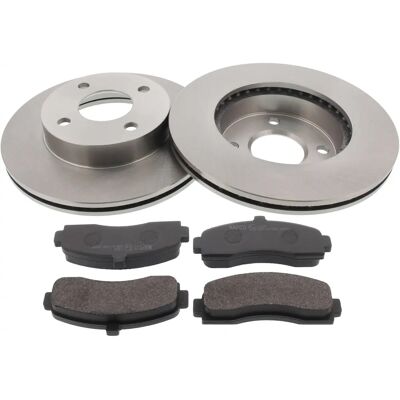 Mapco 2 Dischi e Pastiglie Nissan Micra - Kit Freni Mapco 2 Dischi e Pastiglie Nissan Micra - Kit Freni