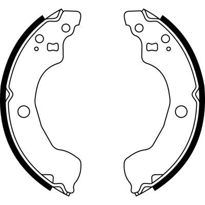 Kit Manganelli Freni MAPCO 8530 - Asse posteriore, larghezza 37mm, diametro 203mm Kit Manganelli Freni MAPCO 8530 - Asse posteriore, larghezza 37mm, diametro 203mm