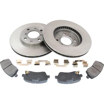 Kit de disques et plaquettes de frein avant ventilés Mapco Opel Suzuki Vauxhall Kit de disques et plaquettes de frein avant ventilés Mapco Opel Suzuki Vauxhall