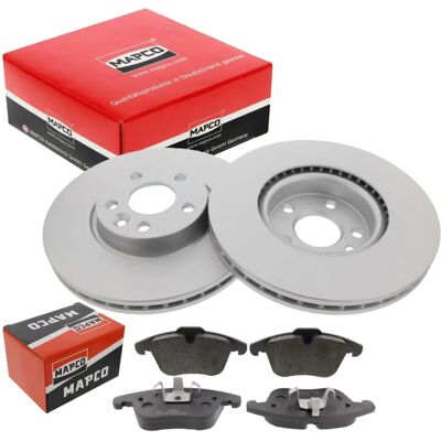 Set dischi freno Mapco - 300mm ventilati anteriori - Per Ford, Land Rover Set dischi freno Mapco - 300mm ventilati anteriori - Per Ford, Land Rover