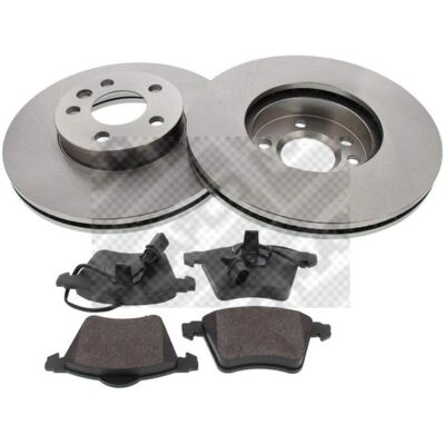 Kit Freno MAPCO - Dischi ventilati per Ford Galaxy, Seat Alhambra, VW Sharan Kit Freno MAPCO - Dischi ventilati per Ford Galaxy, Seat Alhambra, VW Sharan