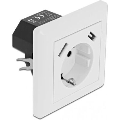 DeLOCK 11473 Steckdose - USB-A, Weiß - Steckdose für Installation DeLOCK 11473 Steckdose - USB-A, Weiß - Steckdose für Installation