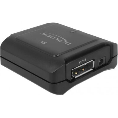 DeLOCK 11474 AV Extender - Displayport 1.4 Repeater - Schwarz DeLOCK 11474 AV Extender - Displayport 1.4 Repeater - Schwarz