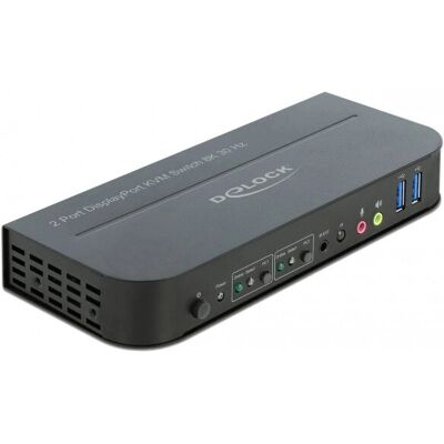 DeLOCK 11482 KVM-Schalter - 8K 30Hz - DisplayPort & HDMI - USB 3.0 & Audio DeLOCK 11482 KVM-Schalter - 8K 30Hz - DisplayPort & HDMI - USB 3.0 & Audio