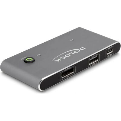 DeLock 11487 - Commutateur KVM 8K Ultra HD Anthracite - Publicité DeLock 11487 - Commutateur KVM 8K Ultra HD Anthracite - Publicité