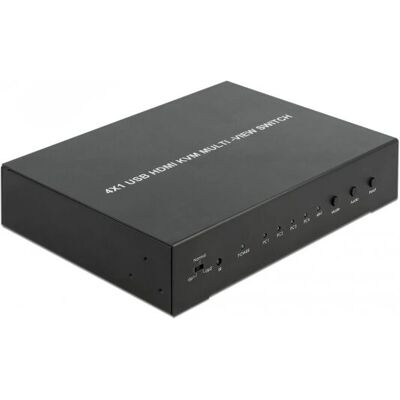 DeLOCK HDMI Video Kytkin 4-in-1 Multiview DeLOCK HDMI Video Kytkin 4-in-1 Multiview