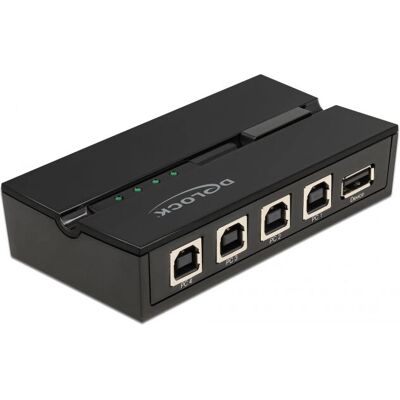 Delock 11493 USB Adatkapcsoló - Kompakt, 4 az 1-ben, USB 2.0 Delock 11493 USB Adatkapcsoló - Kompakt, 4 az 1-ben, USB 2.0