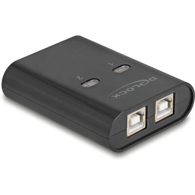 DeLock 11503 USB-Datenschalter - USB 2.0, Schwarz DeLock 11503 USB-Datenschalter - USB 2.0, Schwarz