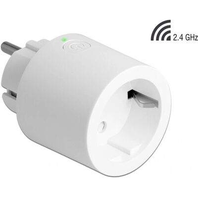 DeLOCK Smart Plug - WLAN - 2,4 GHz - Weiß - Energieüberwachung DeLOCK Smart Plug - WLAN - 2,4 GHz - Weiß - Energieüberwachung