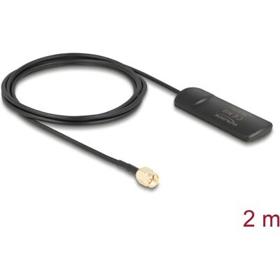 DeLOCK 12050 Omni-directional antenna - GSM LTE WLAN 2.4 GHz - Black DeLOCK 12050 Omni-directional antenna - GSM LTE WLAN 2.4 GHz - Black