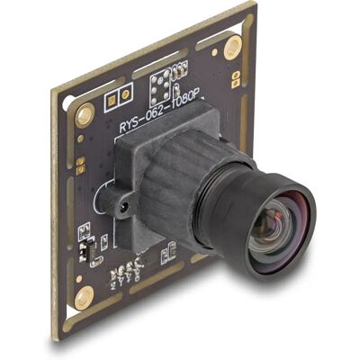 DeLock 12072 Webcam 2,1 MP 1080p HDR USB Schwarz - Webcam Kamera Modul DeLock 12072 Webcam 2,1 MP 1080p HDR USB Schwarz - Webcam Kamera Modul